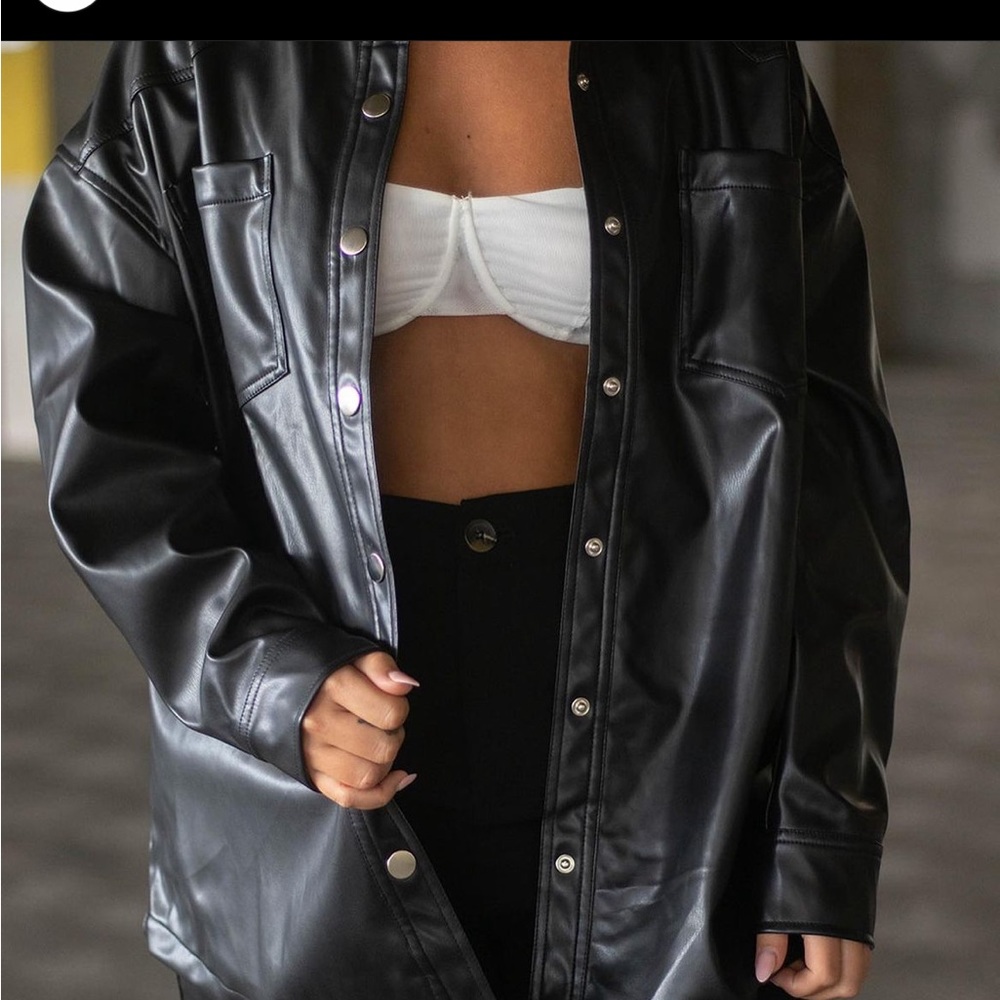 Leather jacket perfect for this fall